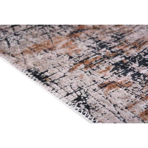 Zils mazgājams celiņa paklājs 80x300 cm Abstract Colors – Vitaus-image-2