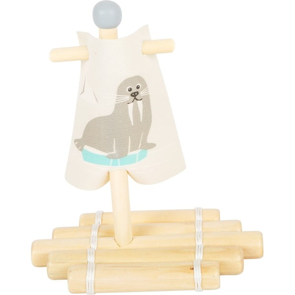 Bērnu koka ūdens rotaļlieta Legler Raft