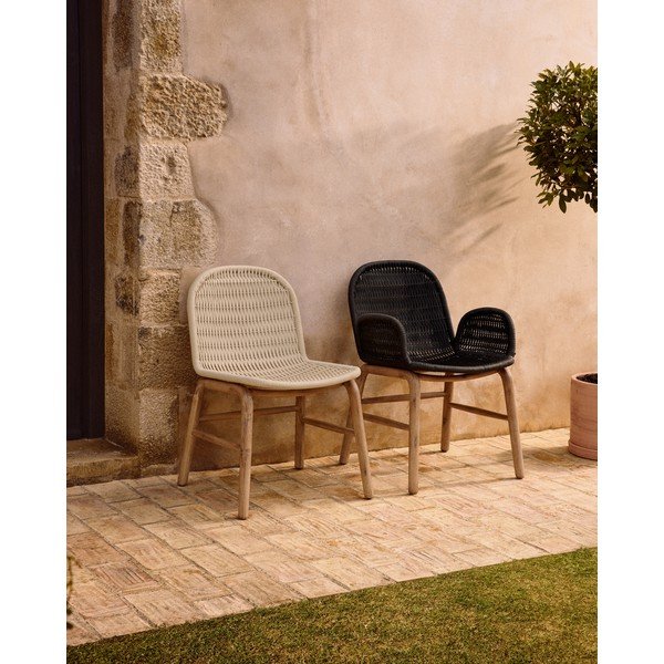 Bēšs dārza krēsls Alipa – Kave Home-image-2