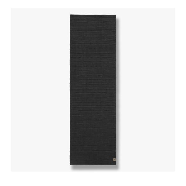 Tumši pelēks džutas paklājs 140x200 cm Ribbon – Mette Ditmer Denmark