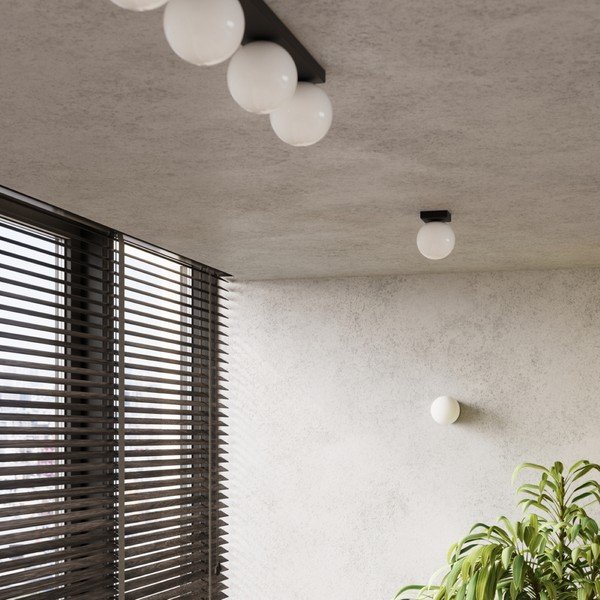 Melnbalta sienas lampa Blaze – Sollux-image-1