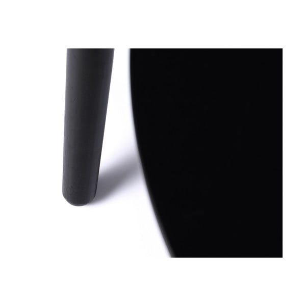 Melni apaļi žurnālgaldiņi (2 gab.) ø 88 cm Adda – Unique Furniture-image-4