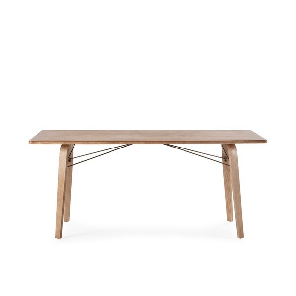 Ēdamgalds ar ozolkoka imitācijas galda virsmu 90x180 cm Lujan – MOME-image-3