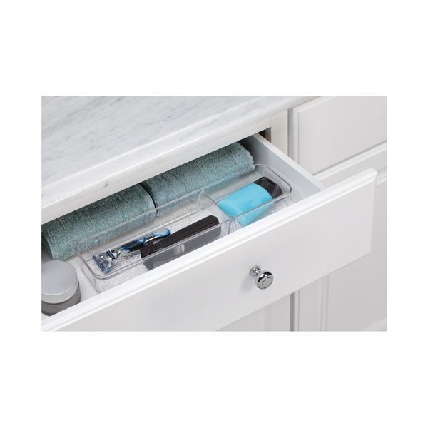 Balts InterDesign lietus organizators, garums 40,5 cm-image-3