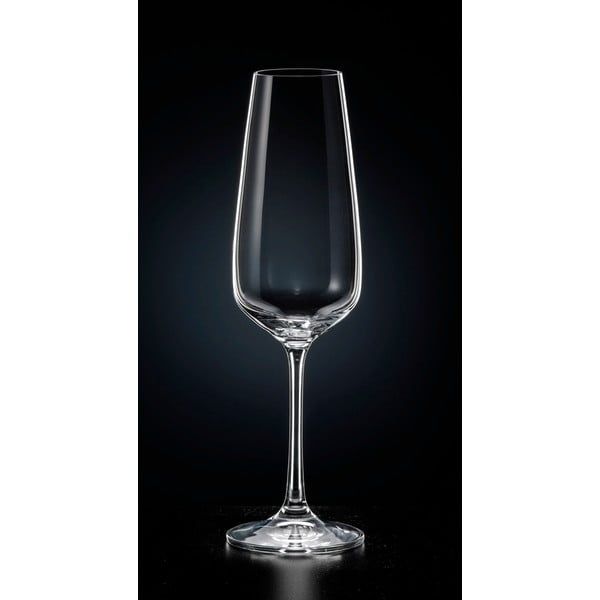 6 šampanieša glāžu komplekts Crystalex Giselle, 190 ml-image-1