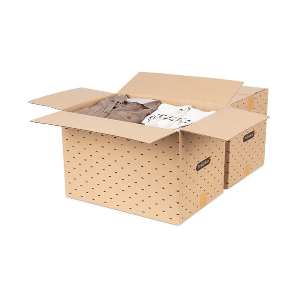 2 smilškrāsas uzglabāšanas kastu komplekts Compactor Teddy, 42 x 30 cm-image-3