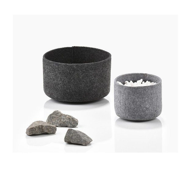 2 filca groziņu komplekts Zone Dark Grey-image-2