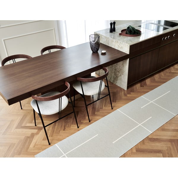 Krēmkrāsas iekštelpu un āra paklājs 70x90 cm Fred Linen – Pappelina-image-1