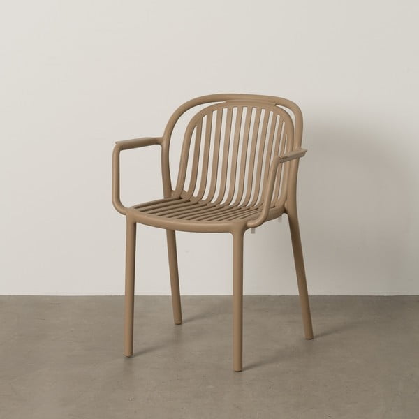 Bēšs plastmasas pusdienu krēsls Alia – Ixia-image-1