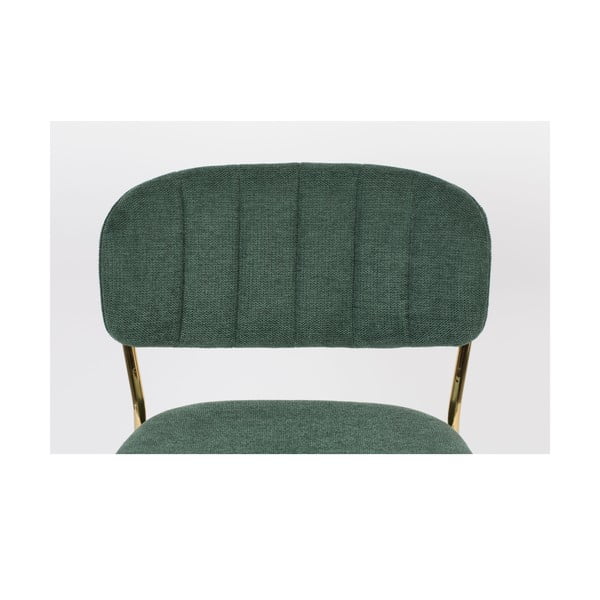 Tumši zaļi bāra krēsli (2 gab.) 89 cm Jolien – White Label-image-1