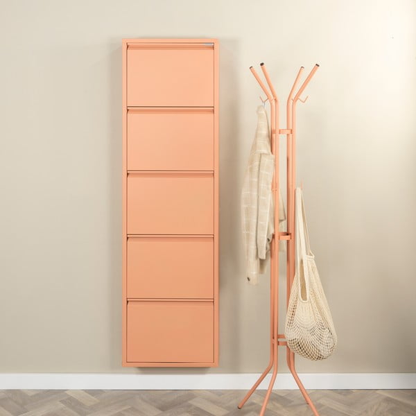 Lašrozā metāla atverams apavu plaukts 50x169x15 cm Billy – Spinder Design-image-1