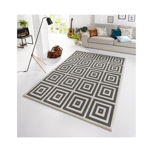 Pelēks un balts paklājs Hanse Home Mono, 70 x 140 cm-image-3