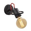 Melna sienas lampa Vaveyla – Opviq lights