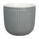 Pelēks keramikas puķu pods Green Gate Alice, ø 14 cm