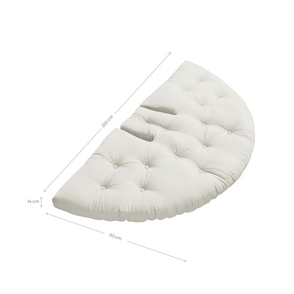 Izvelkamais atpūtas krēsls Karup Design Nest Olive Green-image-4