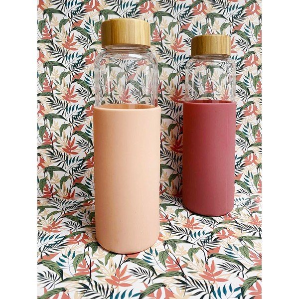 Rozā stikla pudele 540 ml Colorada – Sema-image-1