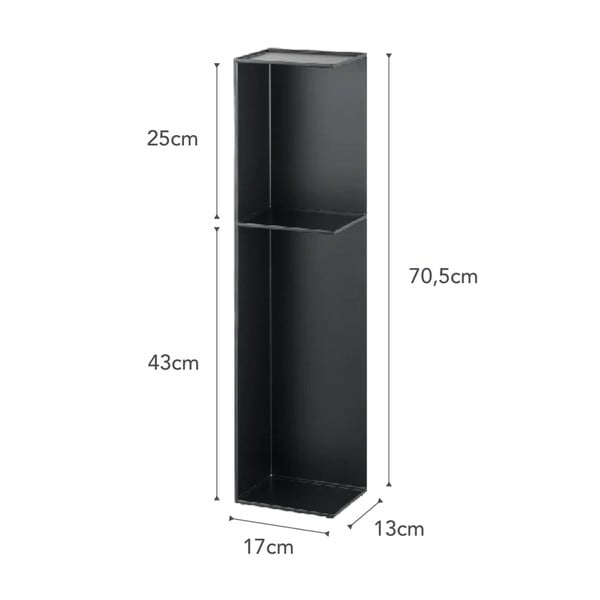 Metāla tualetes papīra turētājs Tower – YAMAZAKI-image-4