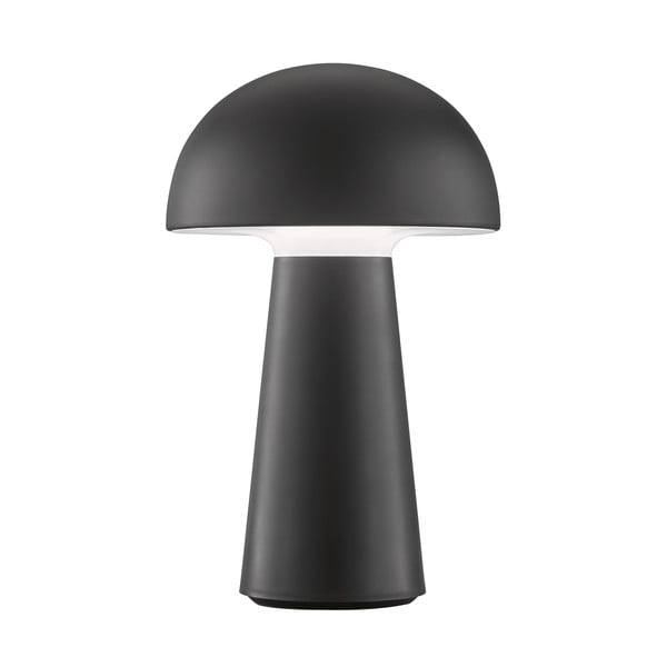 Melna LED galda lampa ar regulējamu spilgtumu/ar kustības sensoru (augstums 22 cm) Viga – Fischer & Honsel