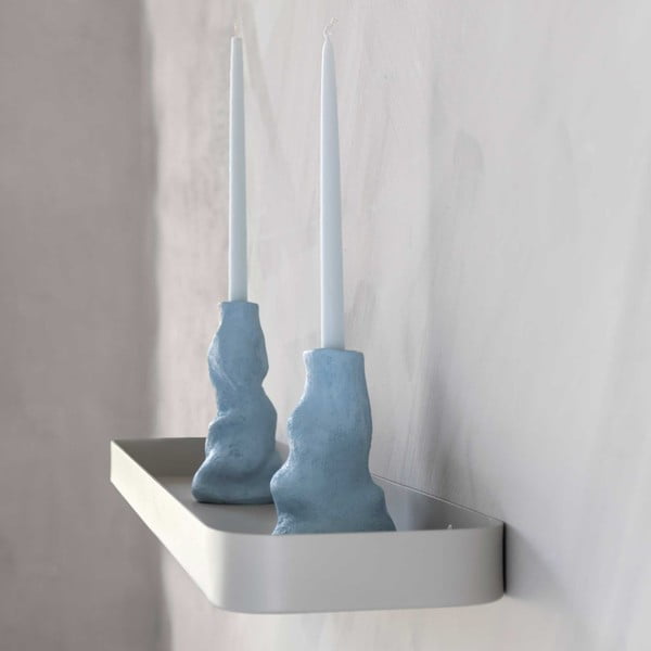 Gaiši pelēks tērauda sienas vannas istabas plaukts Carry – Mette Ditmer Denmark-image-3