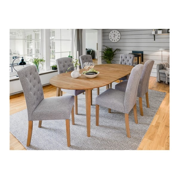 Izvelkams ēdamgalds 105x170 cm Filippa – Rowico-image-1