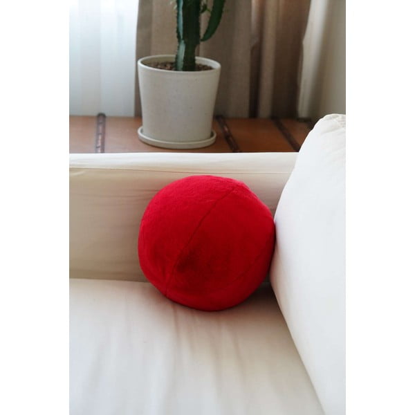 Mikroplīša dekoratīvais spilvens ø 25 cm Top – Mioli Decor-image-3