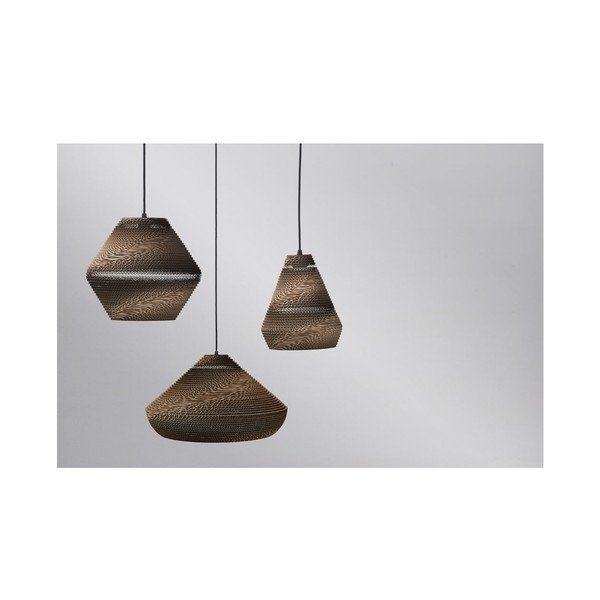 Brūna griestu lampa Villa Collection Alk, ø 48 cm-image-1