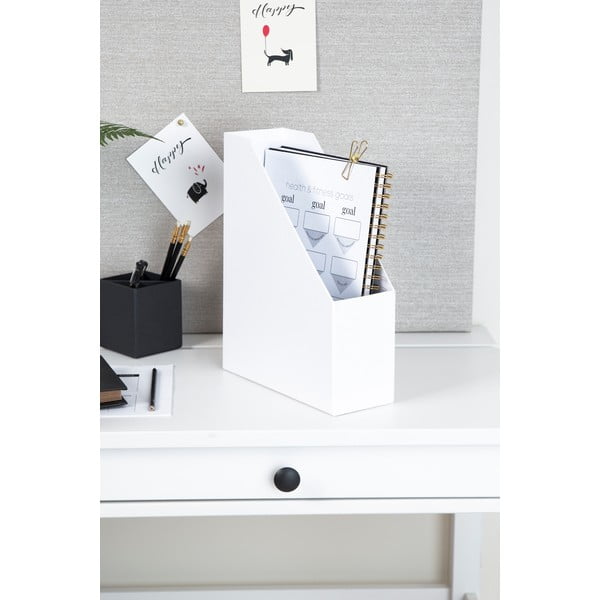 Balta žurnālu un dokumentu mape Bigso-image-1