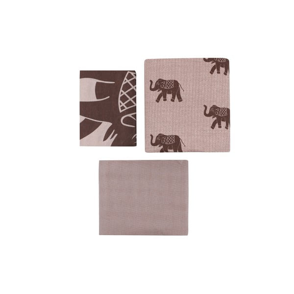 Kokvilnas divguļamās gultas pārklājs ar spilvendrānu un palagu Fil, 200 x 235 cm-image-4