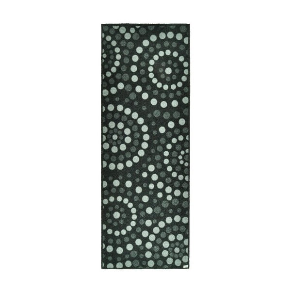 Durvju paklājs Dots Grey, 67x180 cm