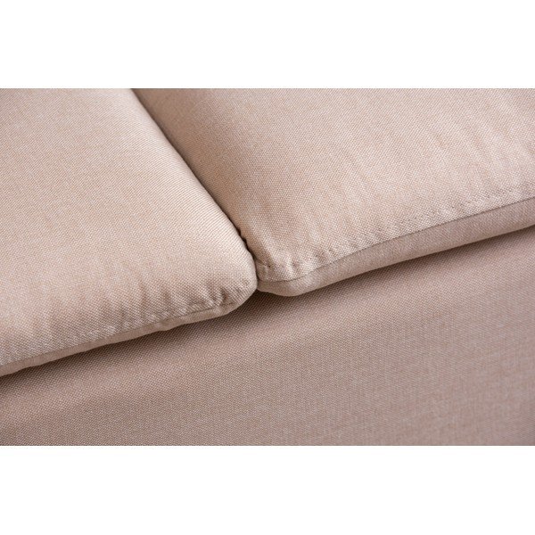 Bēšs stūra dīvāns (ar kreiso stūri) Lungo – Balcab Home-image-4