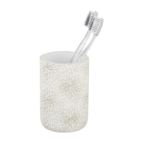 Balts/zelta krāsas polirezīna trauks zobu birstei Montalfano – Wenko-image-3