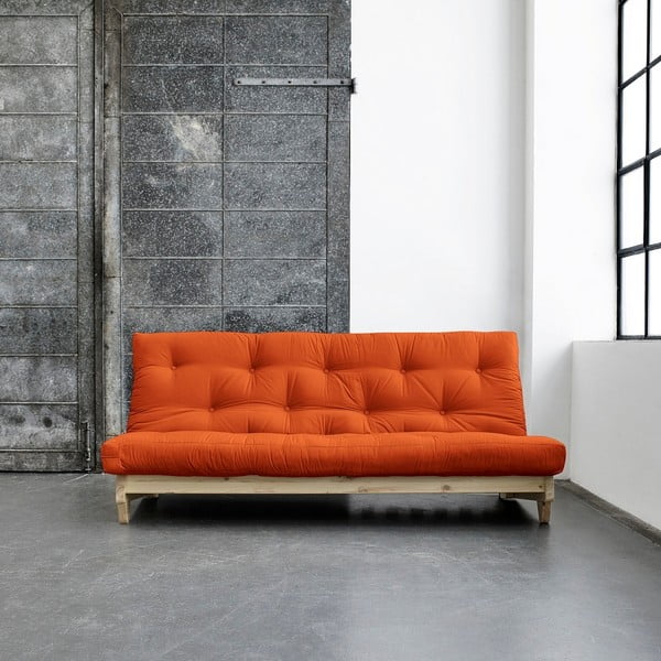Dīvāns gulta Karup Fresh Raw/Orange