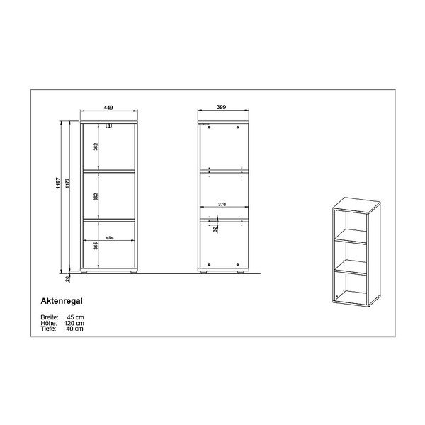 Krēmkrāsas matēts plaukts 45x120x40 cm Lissabon – Germania-image-3