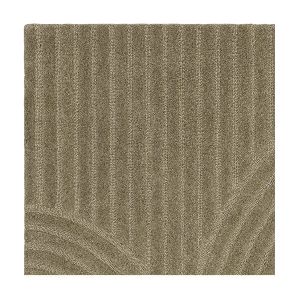 Haki vilnas paklājs 160x230 cm Hague – Asiatic Carpets-image-4
