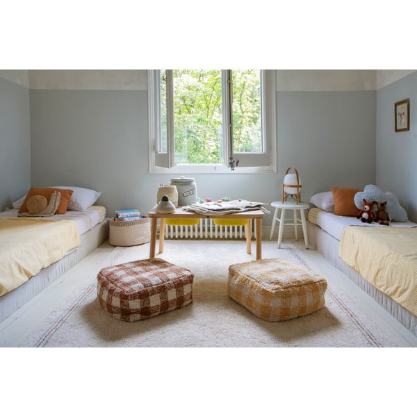 Krēmkrāsas mazgājams/ar rokām darināts kokvilnas paklājs 170x240 cm Cuisine Natural – Lorena Canals-image-3