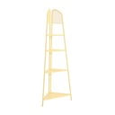 Dzeltens metāla stūra plaukts balkonam Garden Pleasure MWH, augstums 180 cm