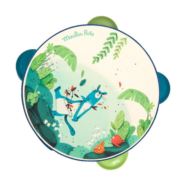 Muzikālā rotaļlieta Tambourine – Moulin Roty