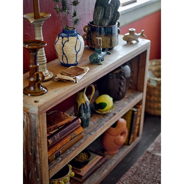 Zila/krēmkrāsas akmensmasas vāze (augstums 16 cm) Avon – Bloomingville-image-2