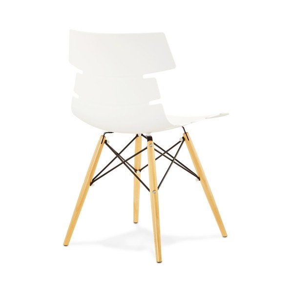 4 baltu pusdienu krēslu komplekts Kokoon Design Strata-image-1