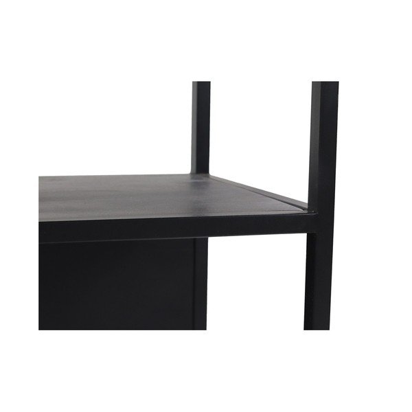 Melns mango koka plaukts 150x90 cm – HSM collection-image-3