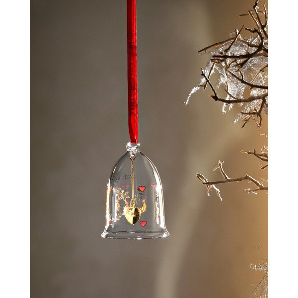 Stikla Ziemassvētku eglītes rotājums Bell – Holmegaard-image-1