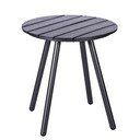 Pelēks dārza galds Bonami Essentials Lounge, ø 51 cm