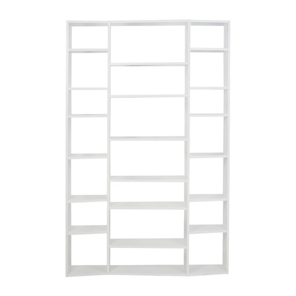 TemaHome Valsa balts grāmatu plaukts, platums 144 cm