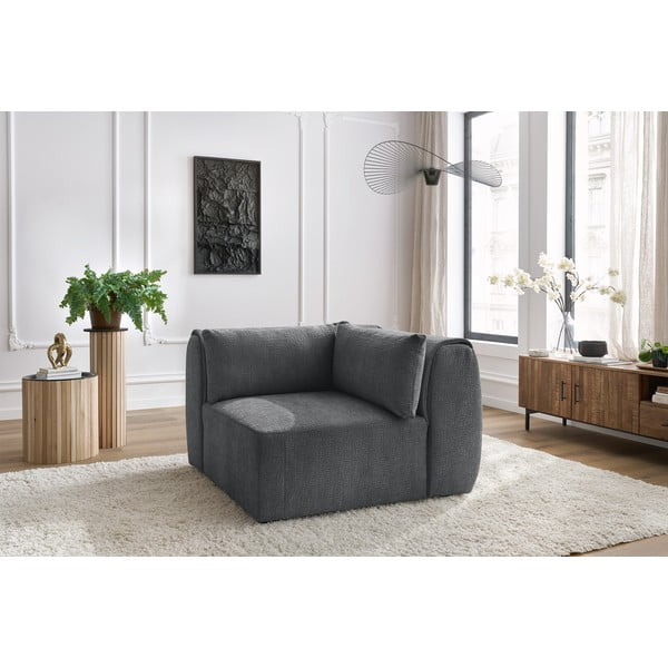 Pelēks modulārais dīvāns Jeanne – Bobochic Paris-image-1