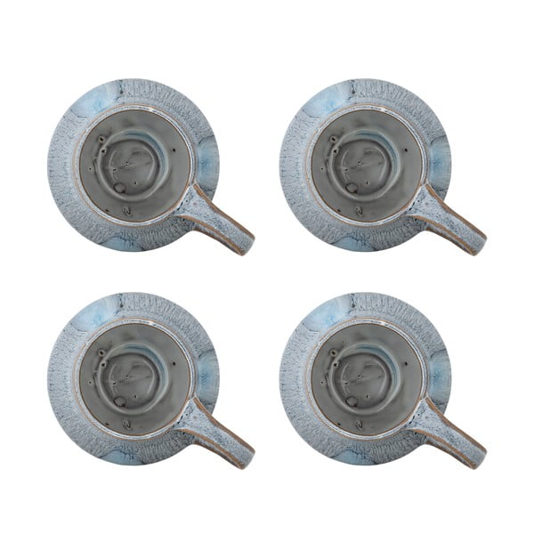 Gaiši zilas akmensmasas krūzes (4 gab.) 300 ml Bessie – Bloomingville-image-2