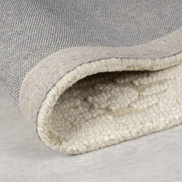 Bēšs ar rokām darināts vilnas paklājs 200x290 cm Dion Ikat – Flair Rugs-image-3