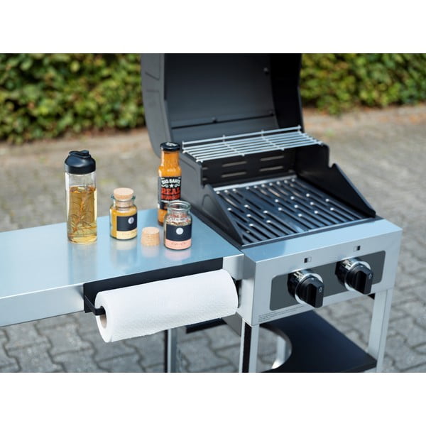 Melns magnētisks turētājs virtuves dvieļiem Wenko Black Outdoor Kitchen Ima-image-1