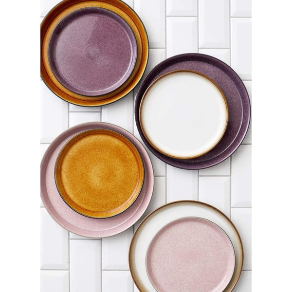 Melns/violets akmensmasas šķīvis ø 27 cm Gastro Black/Purple – Bitz-image-3