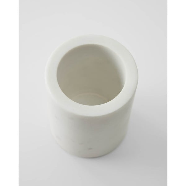 Balts marmora trauks zobu birstei Elenei – Kave Home-image-3