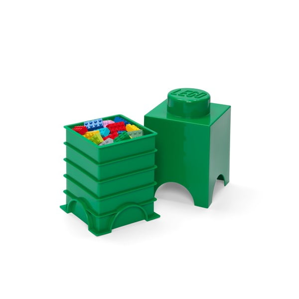 Zaļa LEGO® glabāšanas kaste-image-1